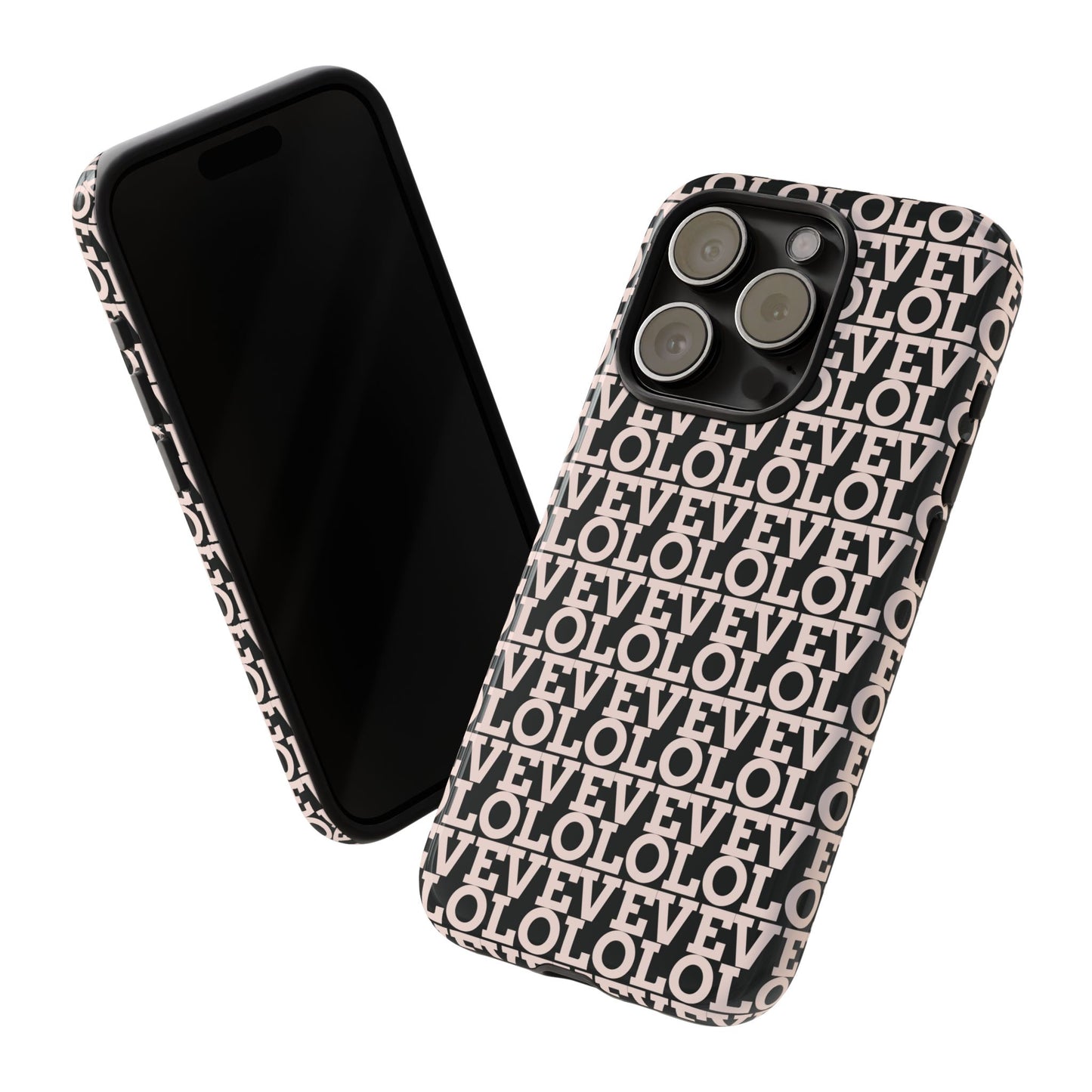 I Phone Case / Cover - Love Pattern Tough Case