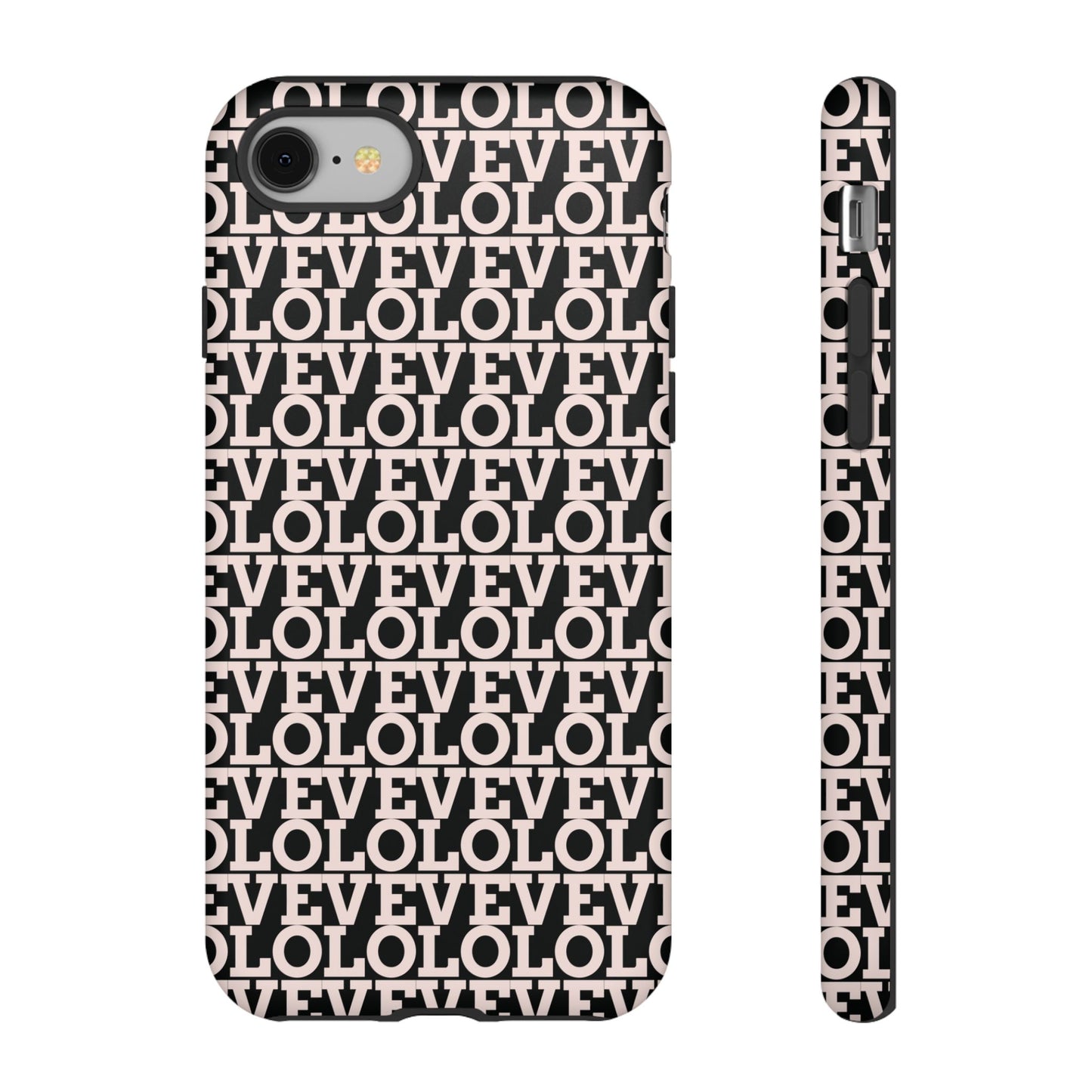 I Phone Case / Cover - Love Pattern Tough Case