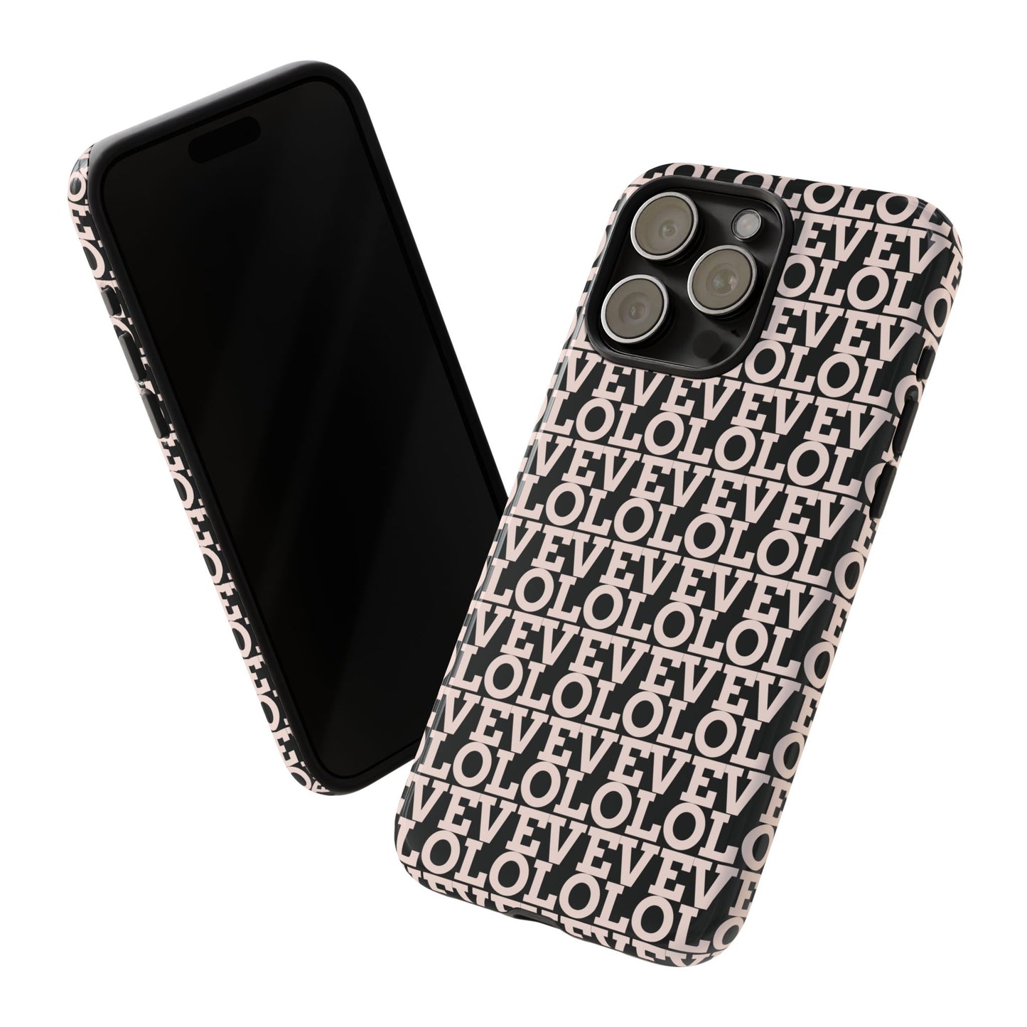I Phone Case / Cover - Love Pattern Tough Case