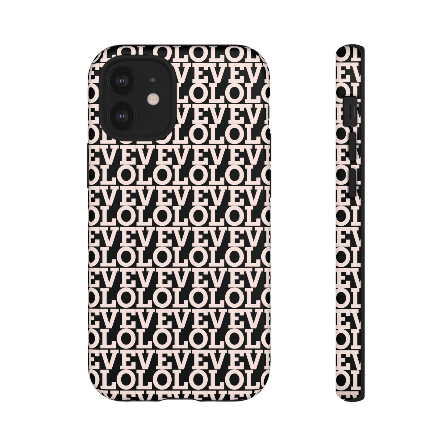 I Phone Case / Cover - Love Pattern Tough Case