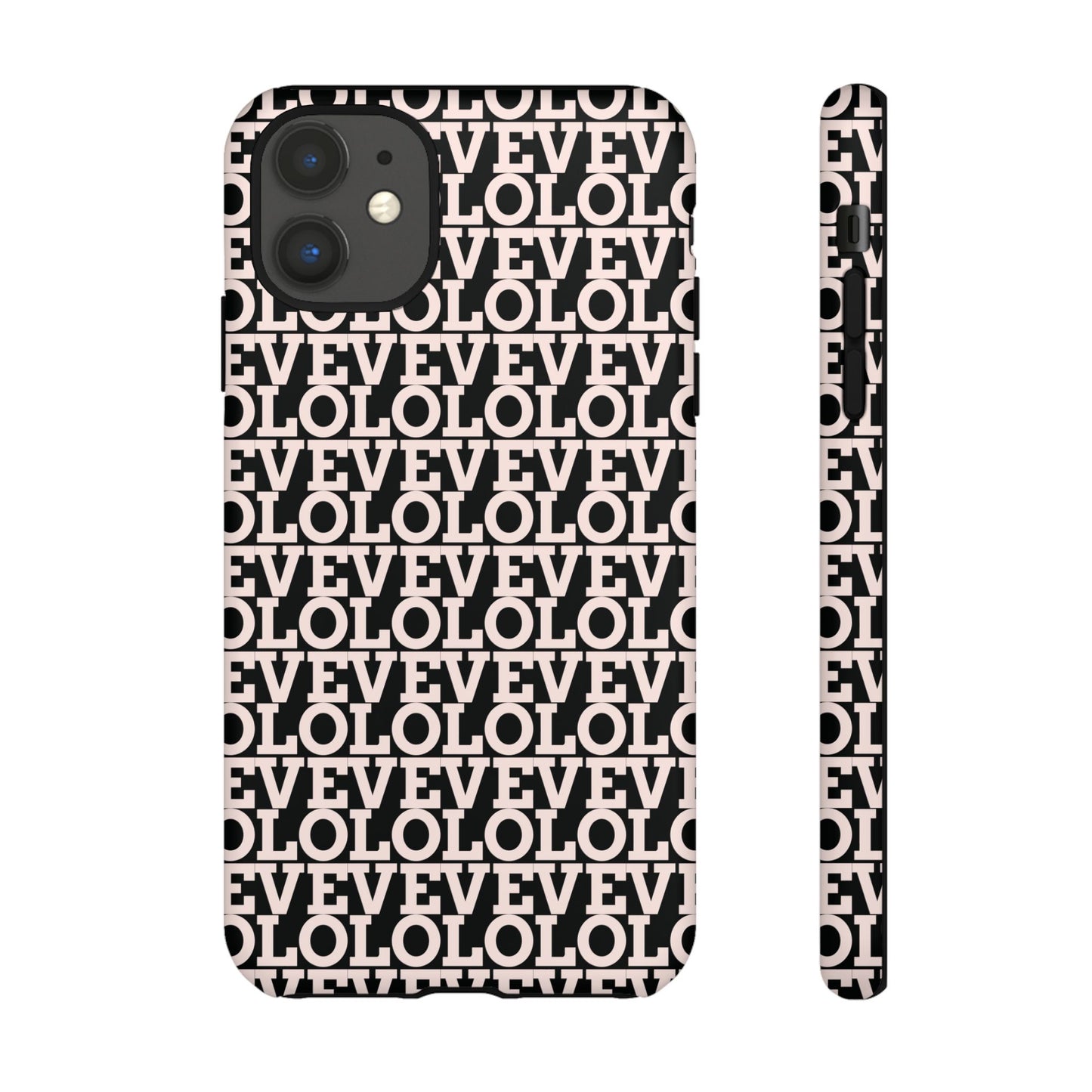 I Phone Case / Cover - Love Pattern Tough Case