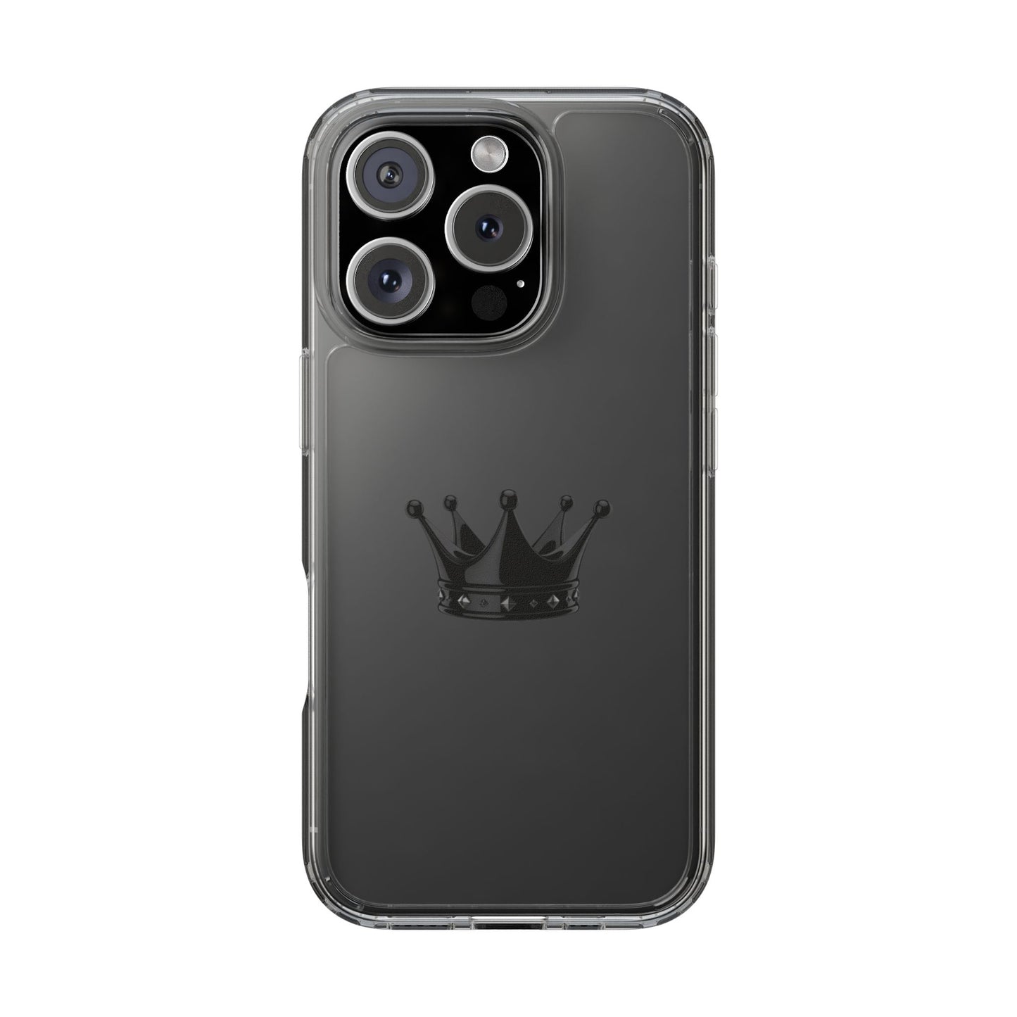 Crown Design Clear iPhone / Samsung Case
