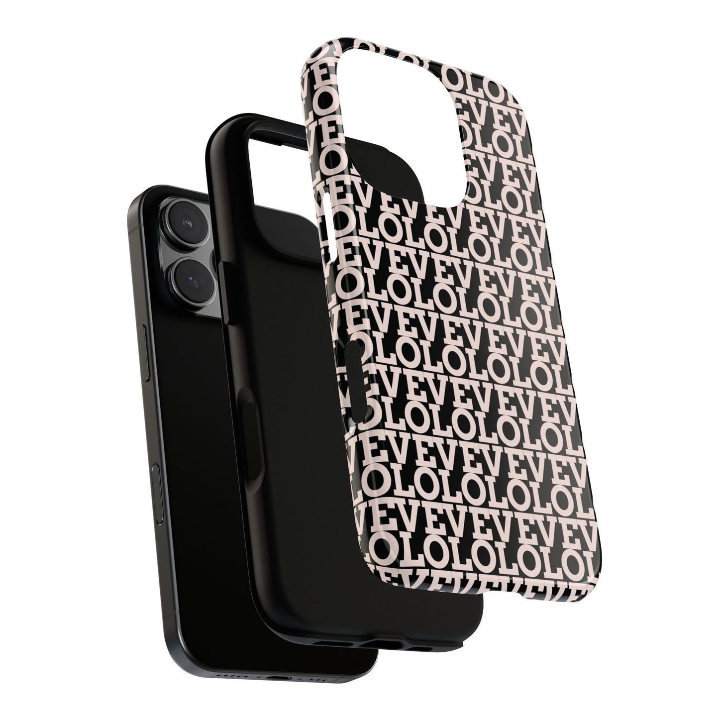 I Phone Case / Cover - Love Pattern Tough Case