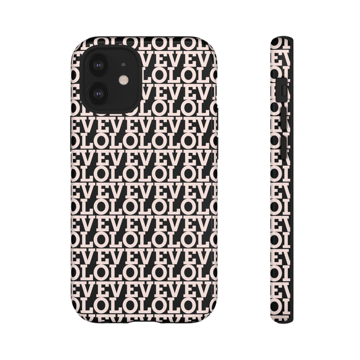 I Phone Case / Cover - Love Pattern Tough Case