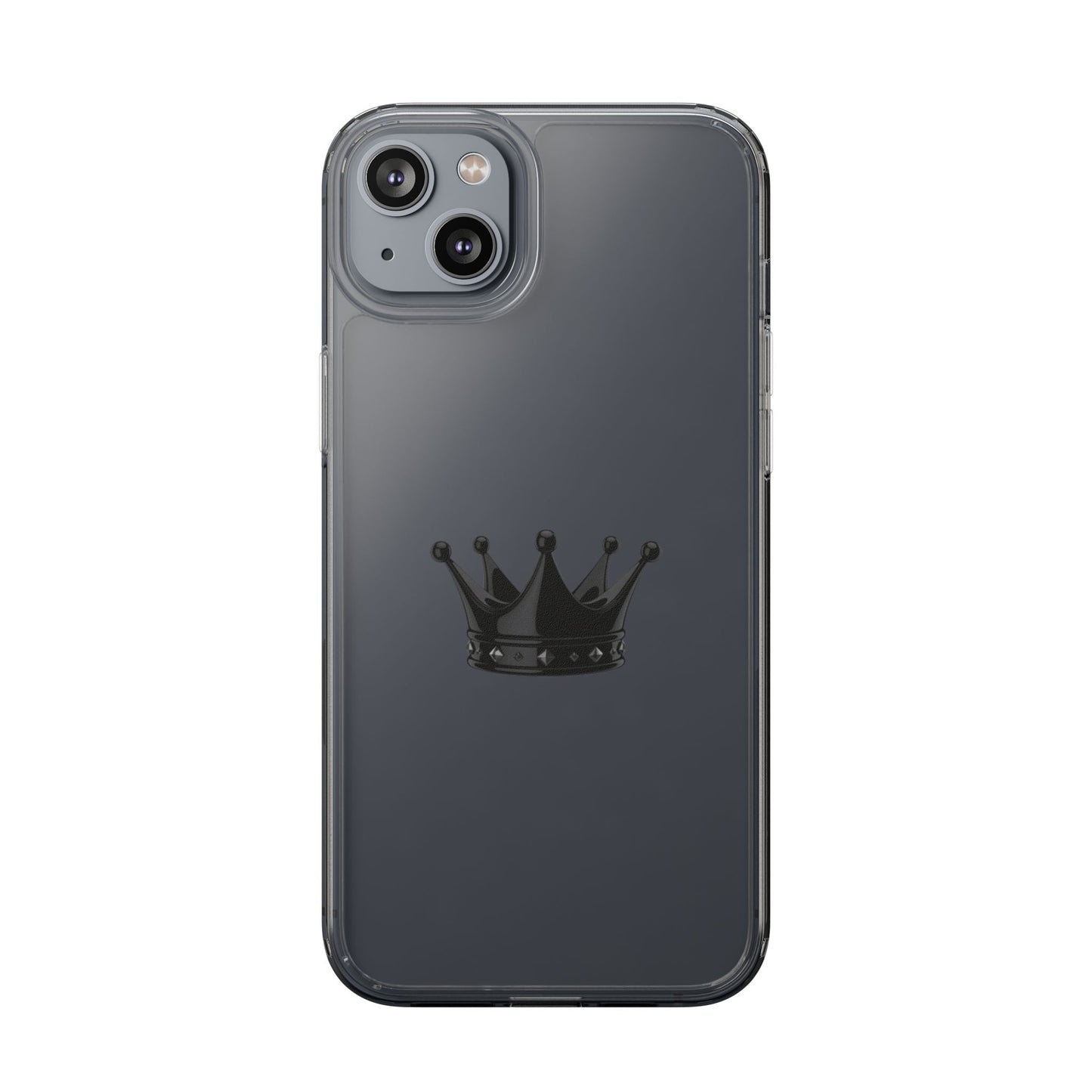 Crown Design Clear iPhone / Samsung Case
