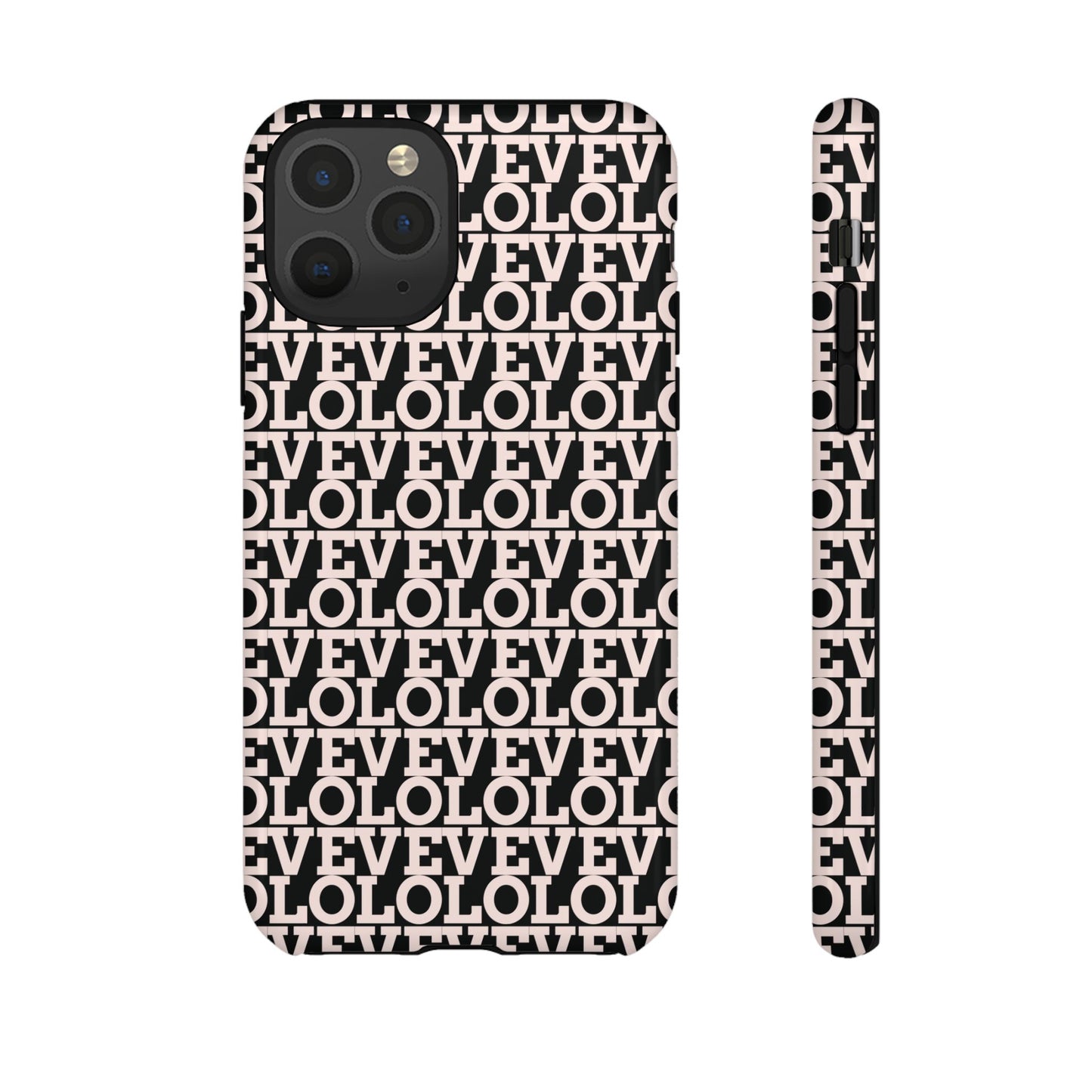 I Phone Case / Cover - Love Pattern Tough Case