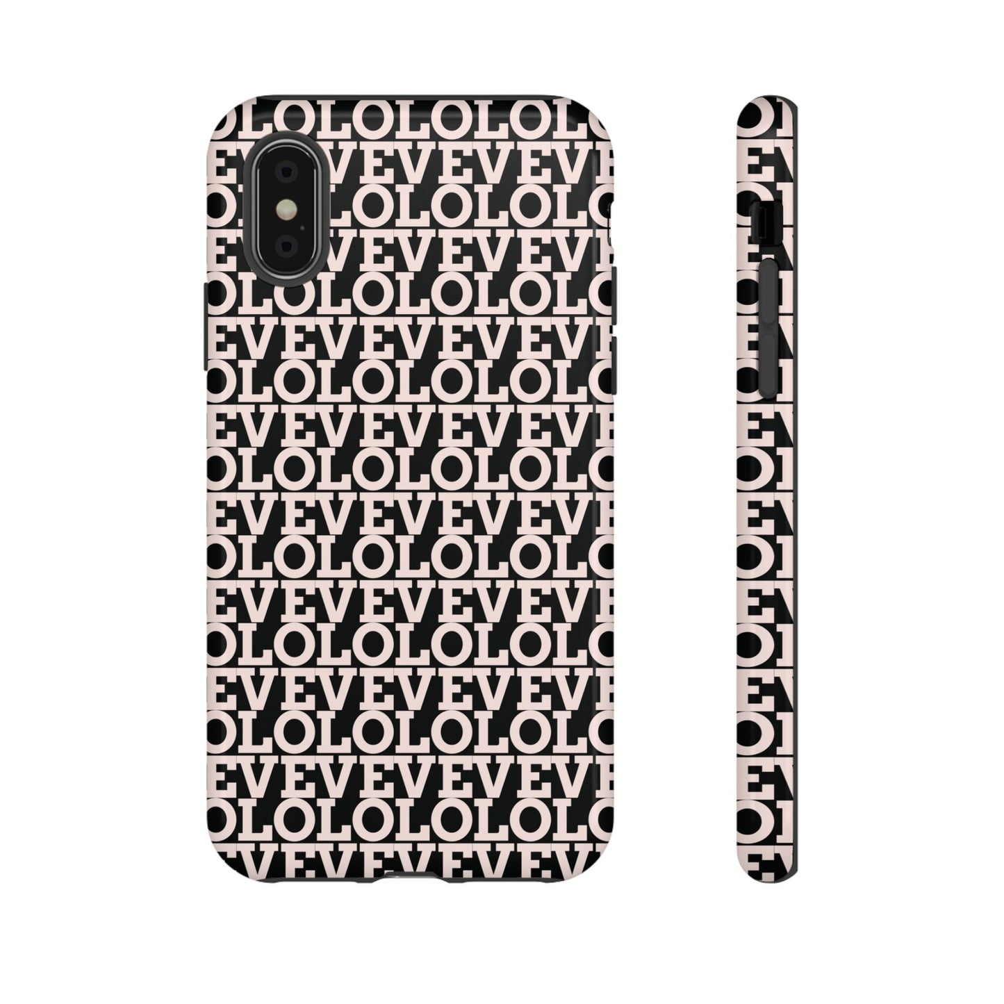I Phone Case / Cover - Love Pattern Tough Case