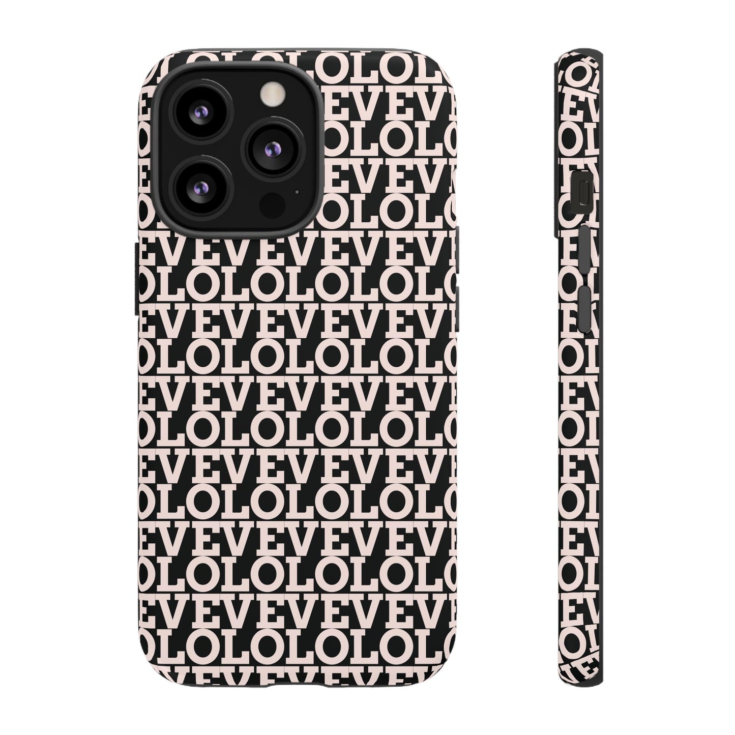 I Phone Case / Cover - Love Pattern Tough Case