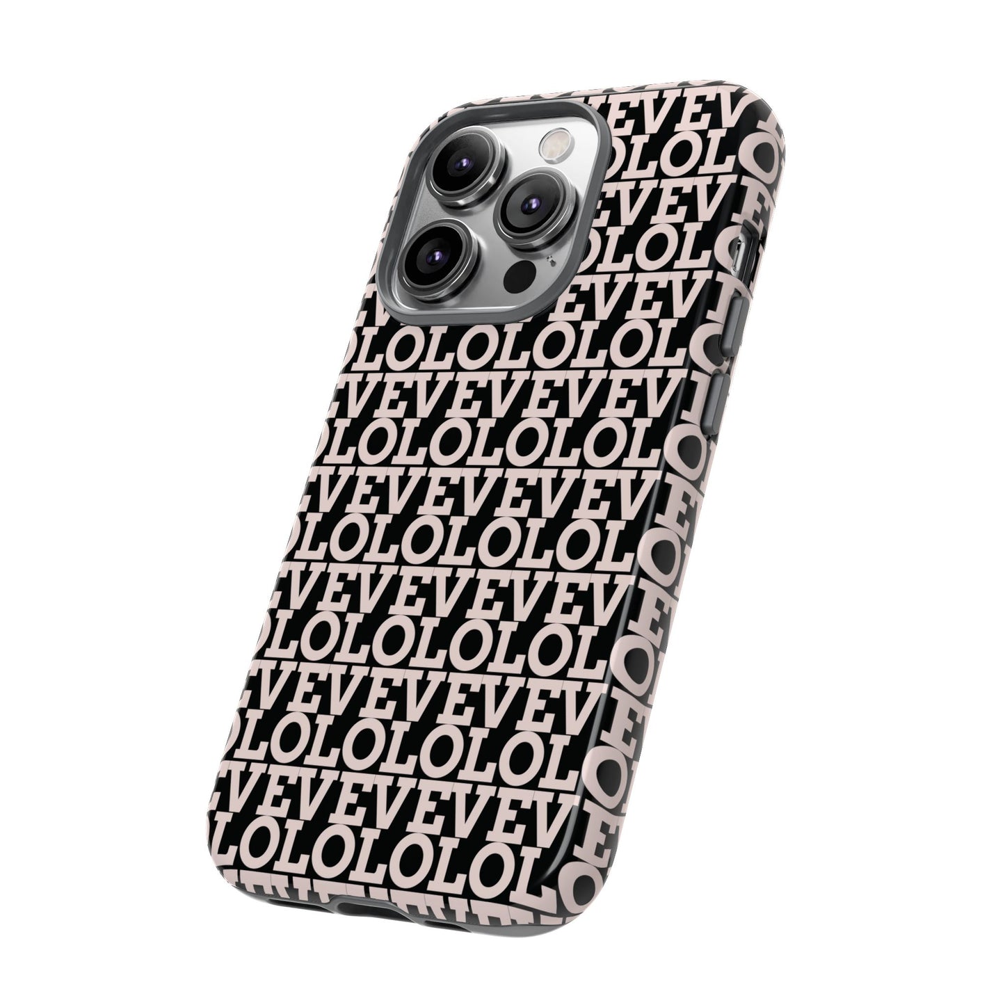 I Phone Case / Cover - Love Pattern Tough Case
