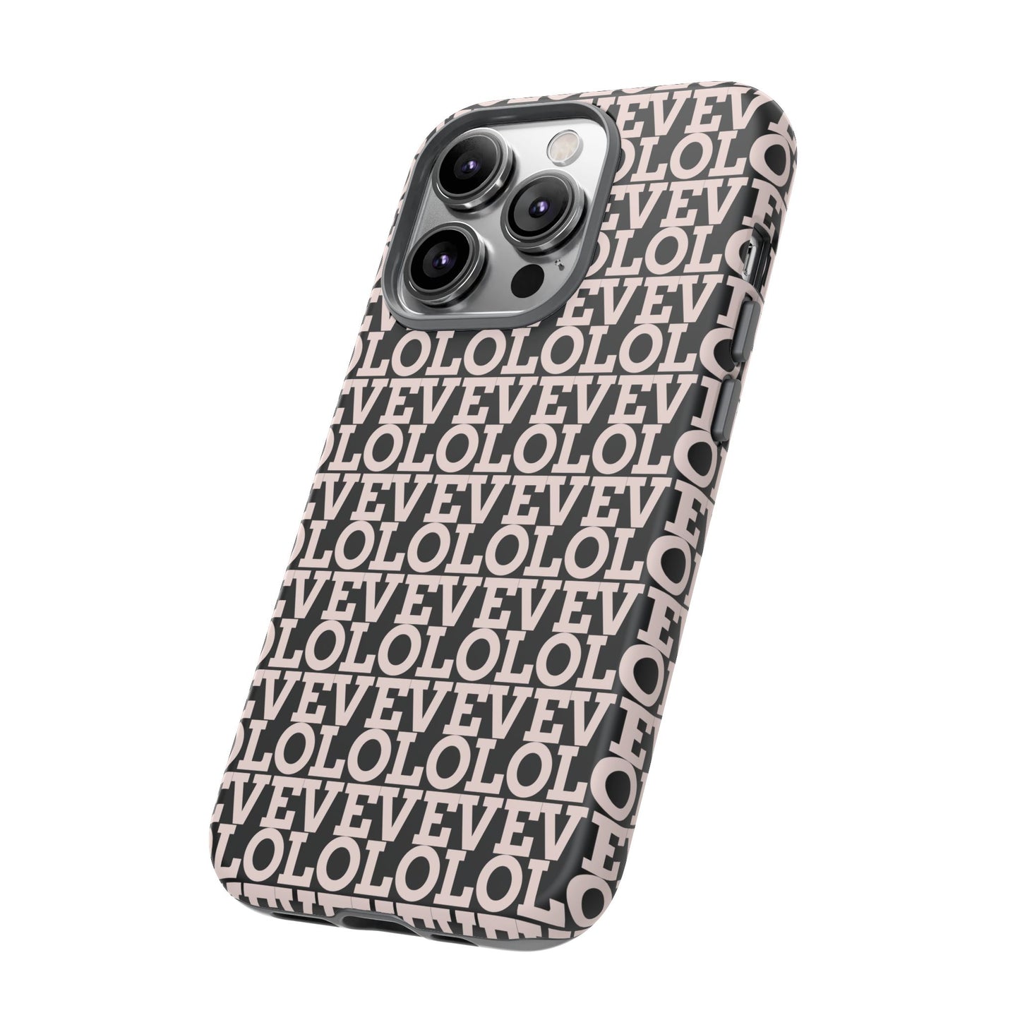 I Phone Case / Cover - Love Pattern Tough Case