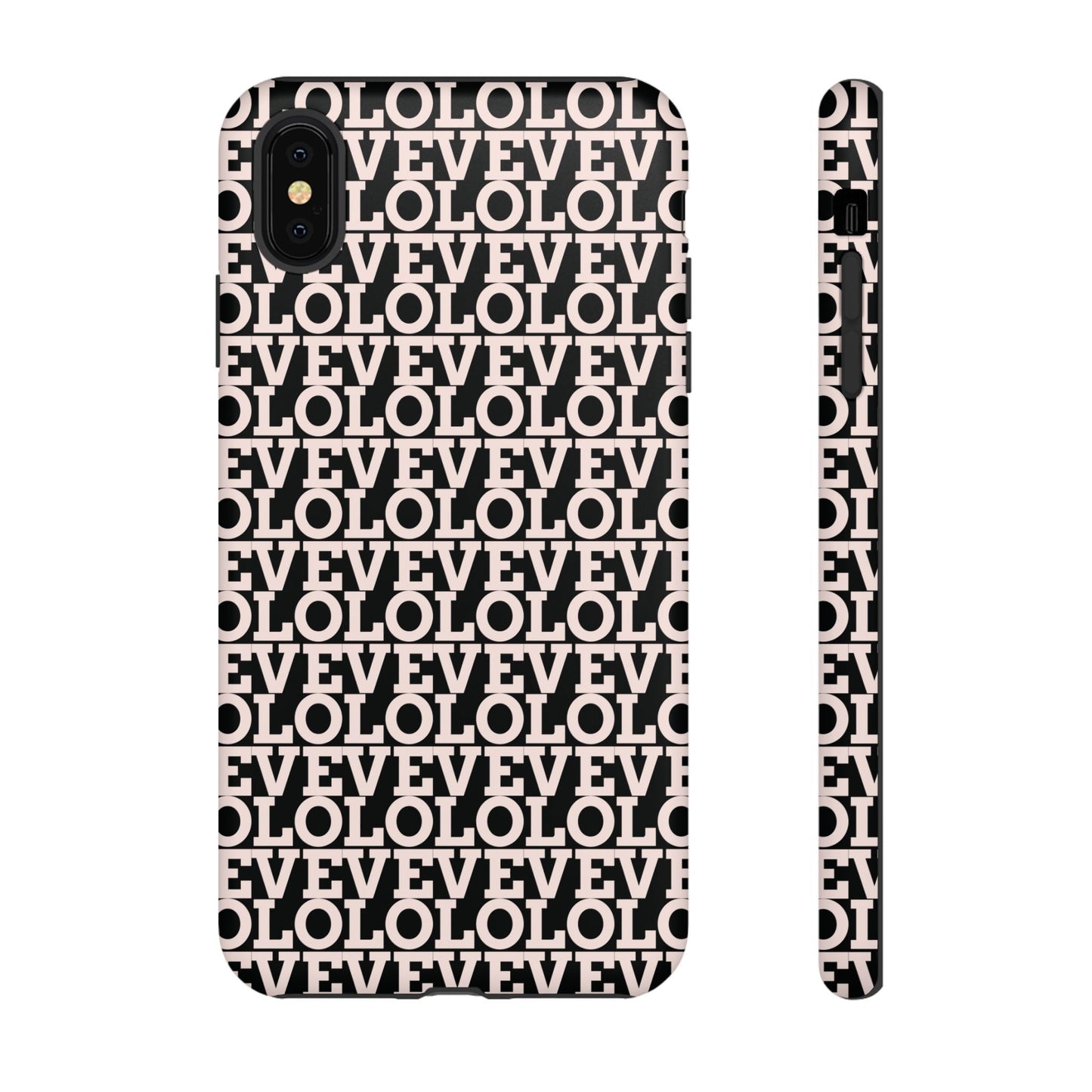 I Phone Case / Cover - Love Pattern Tough Case