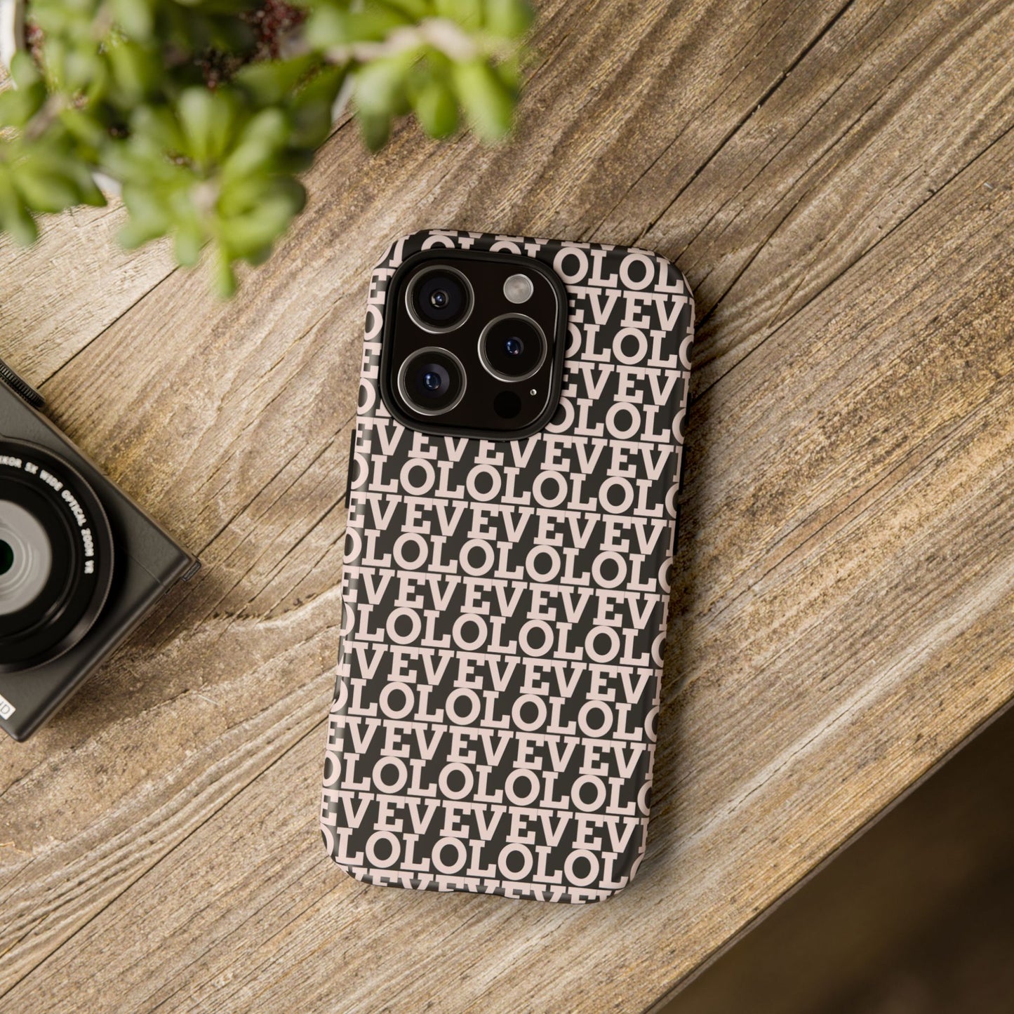 I Phone Case / Cover - Love Pattern Tough Case