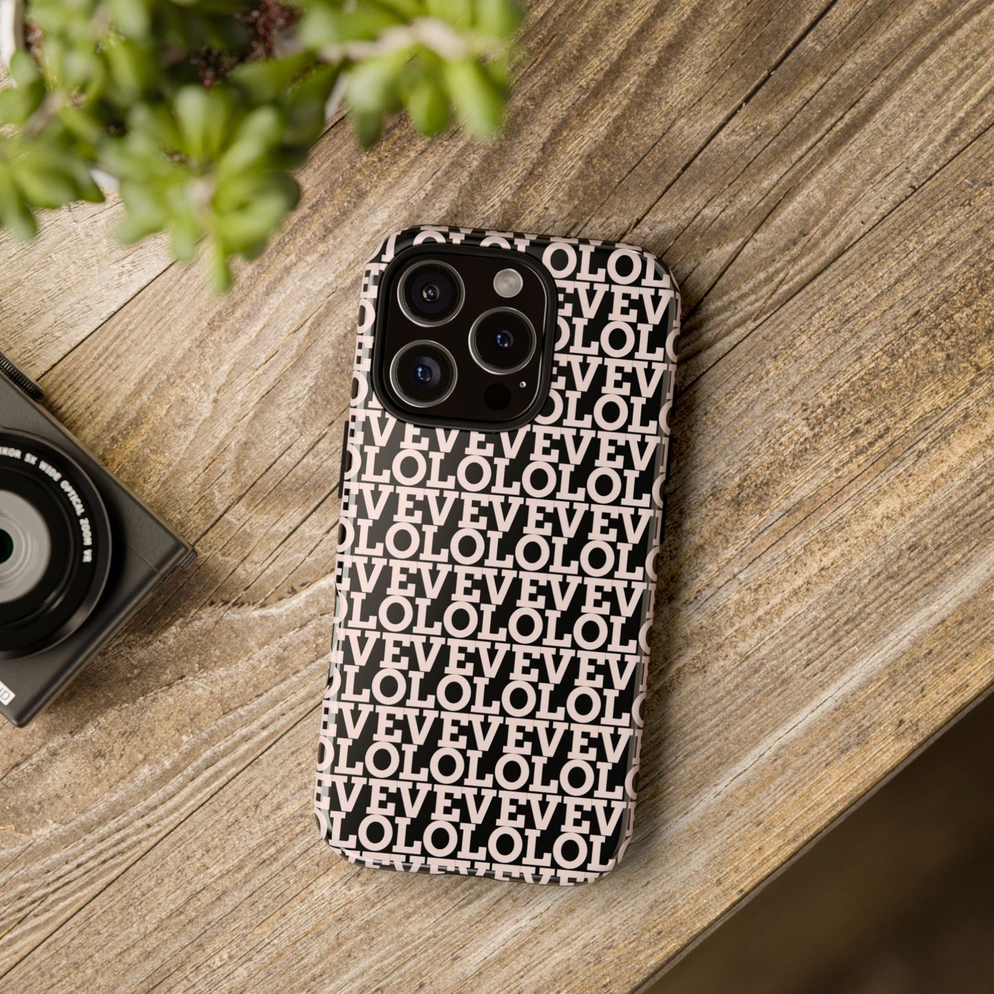 I Phone Case / Cover - Love Pattern Tough Case